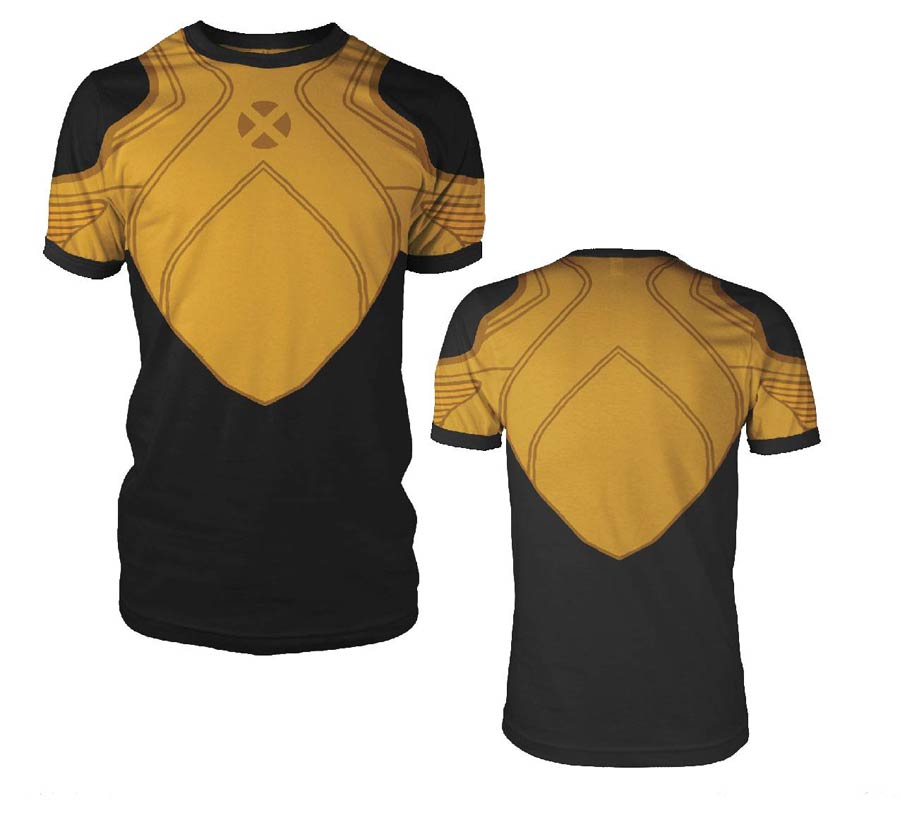 Wolverine All Over X-Men Uniform T-Shirt Large