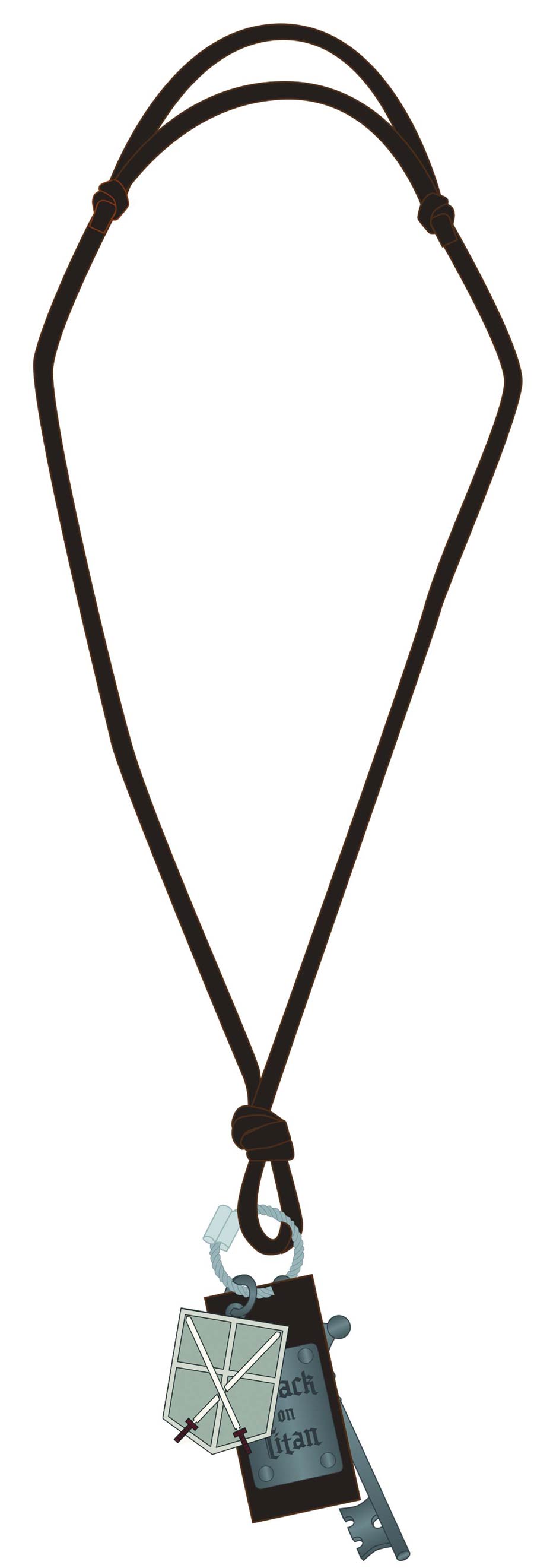 Attack On Titan Icon Necklace - Cadet Team