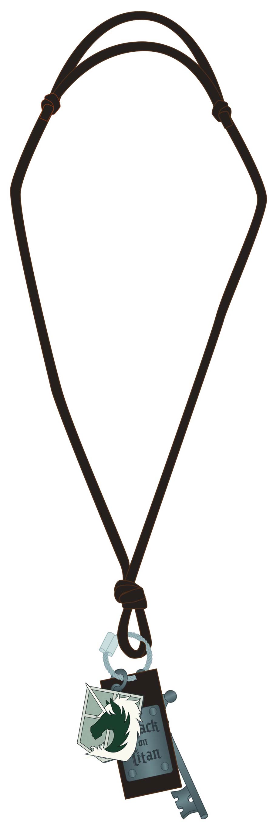 Attack On Titan Icon Necklace - Military