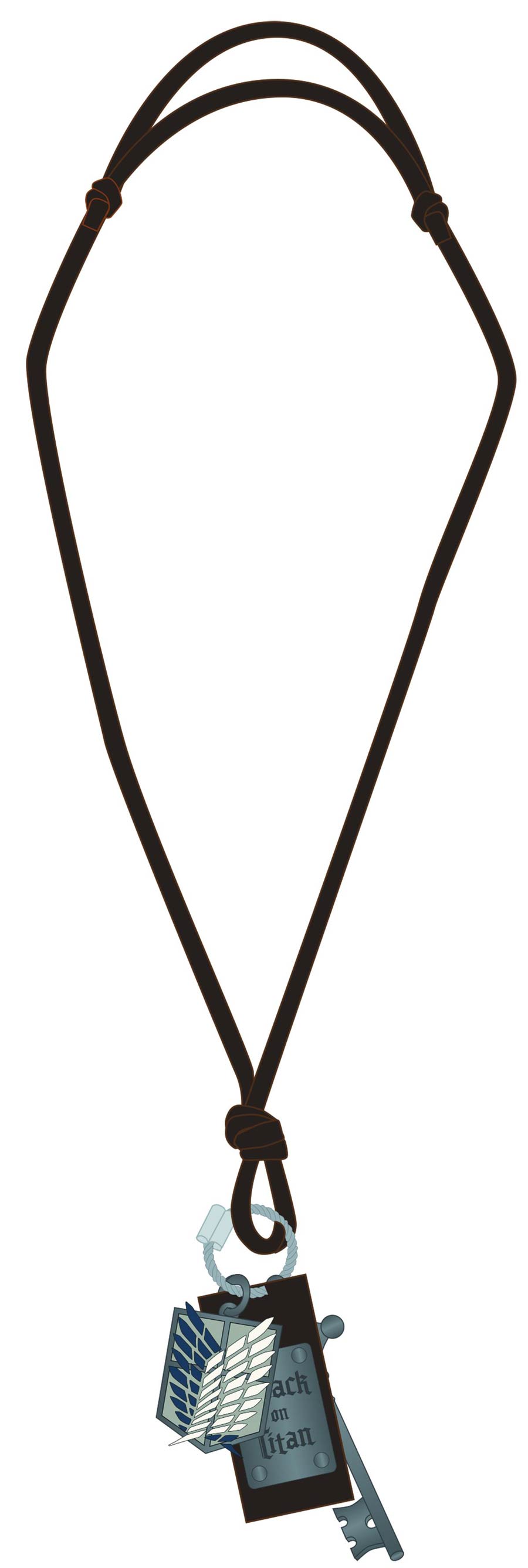 Attack On Titan Icon Necklace - Scout Team