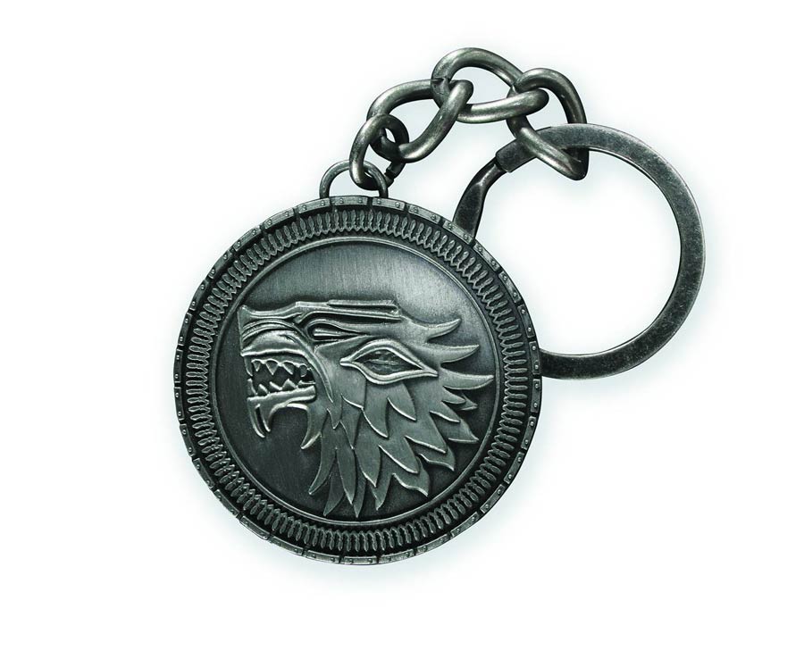 Game Of Thrones Stark Shield Keychain