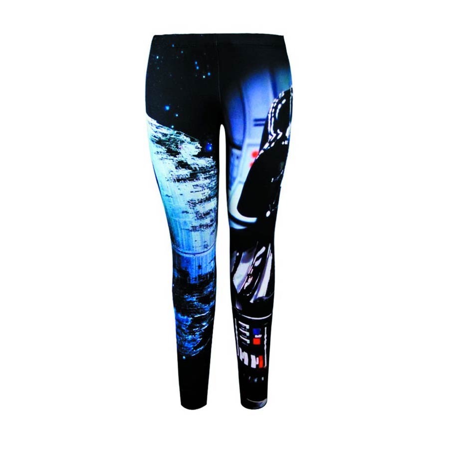 Star Wars Death Star Vader Leggings Small