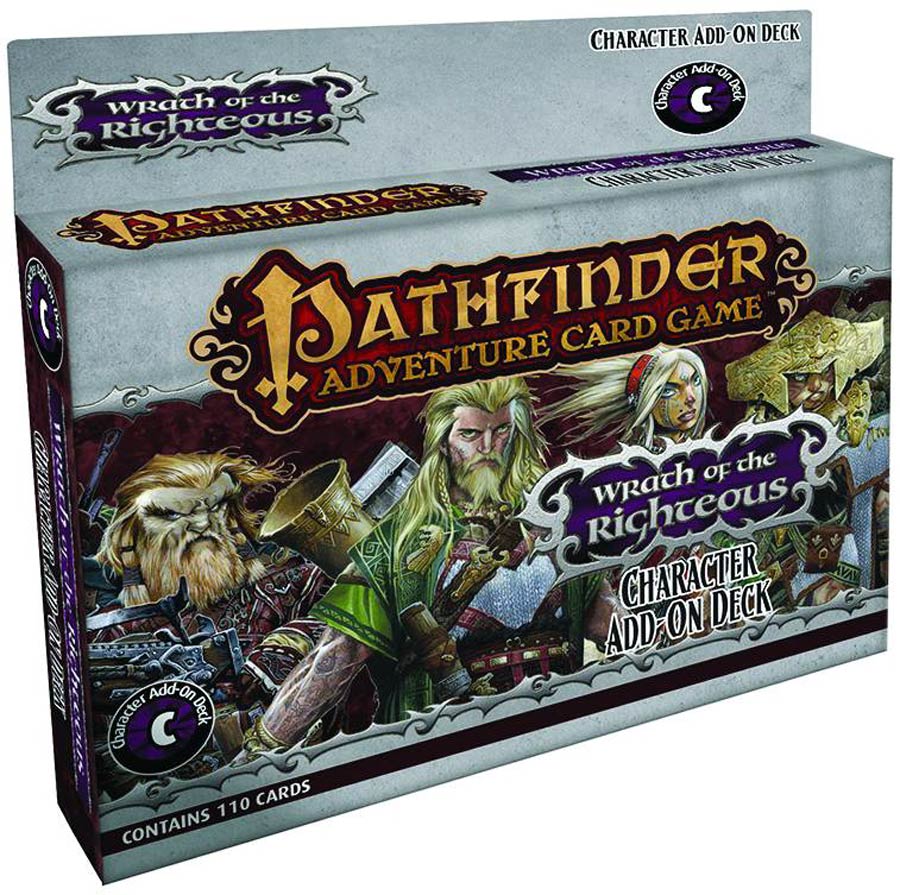 Pathfinder Adventure Card Game Wrath Of The Righteous Character Add-On Deck