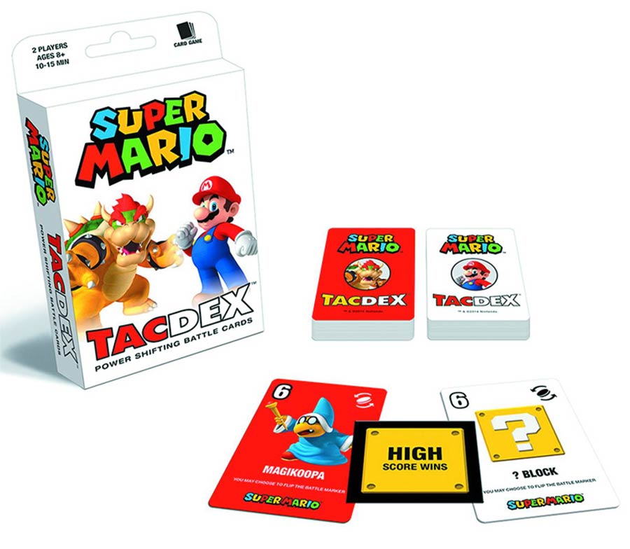 TacDex Battle Cards - Super Mario