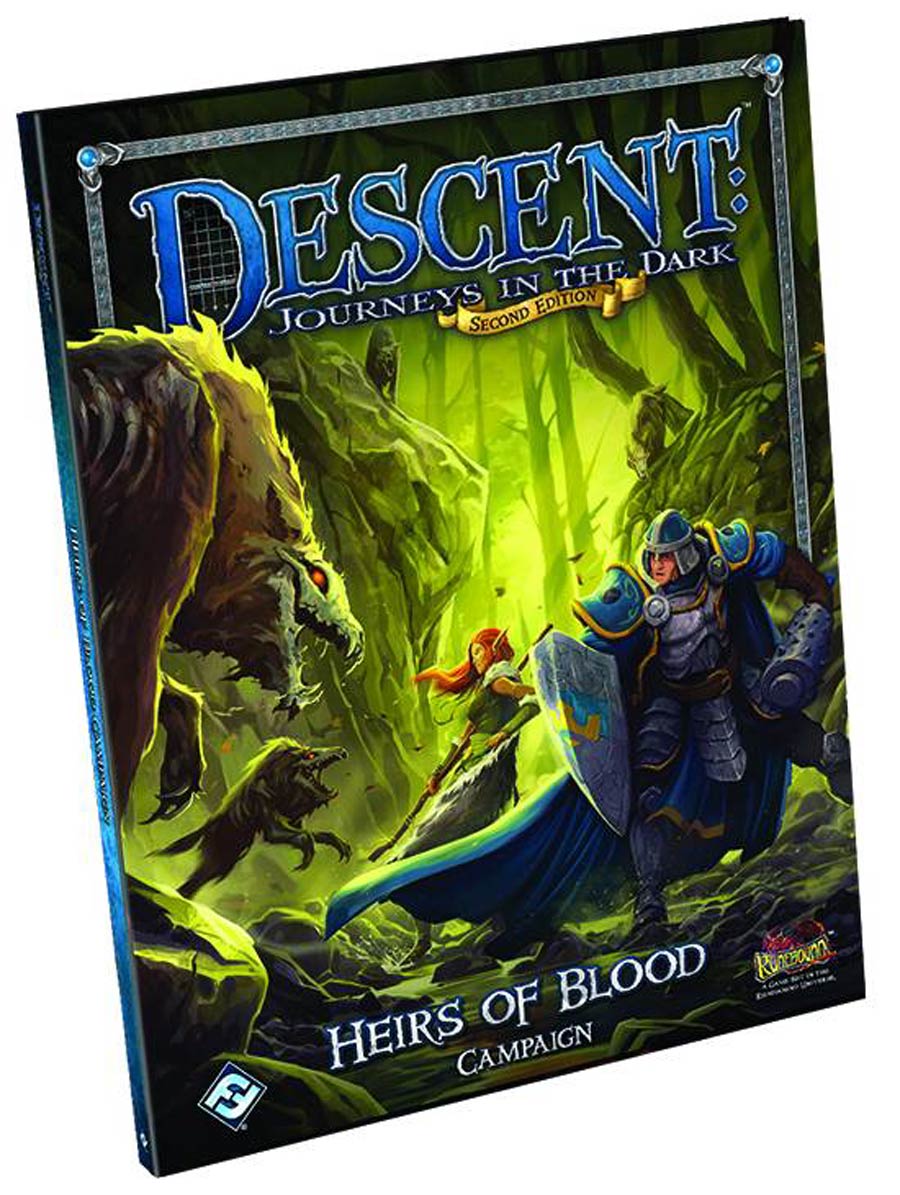 Descent Journeys In The Dark Heirs Of Blood Campaign Book