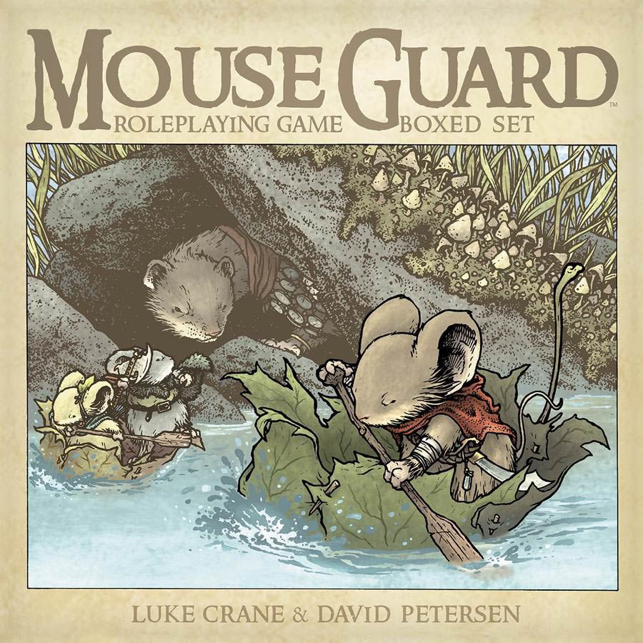 Mouse Guard Role Playing Game HC 2nd Edition Boxed Set