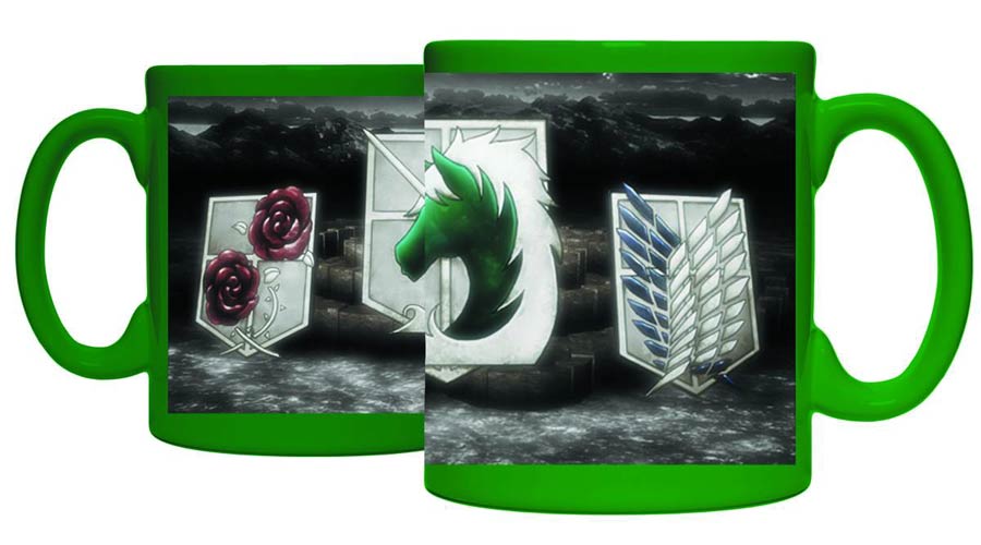 Attack On Titan Crests Mug