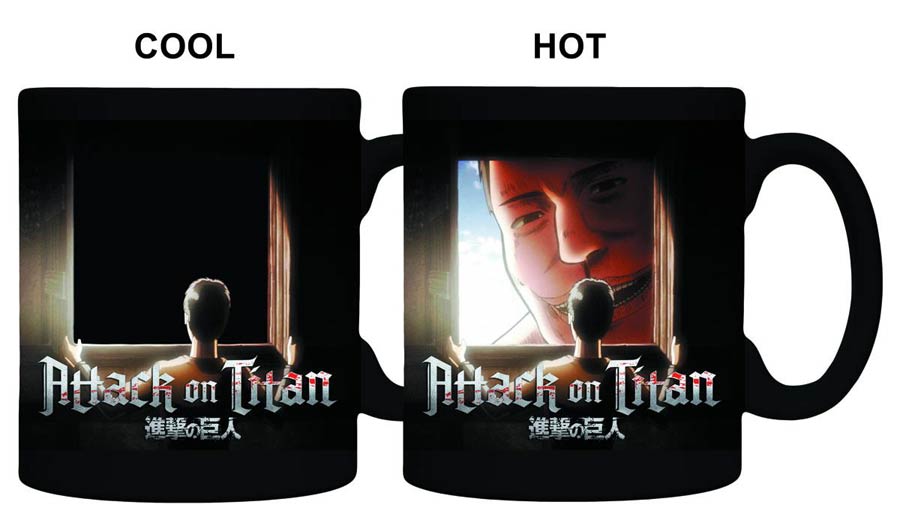 Attack On Titan Heat Change Mug - Titan / Window