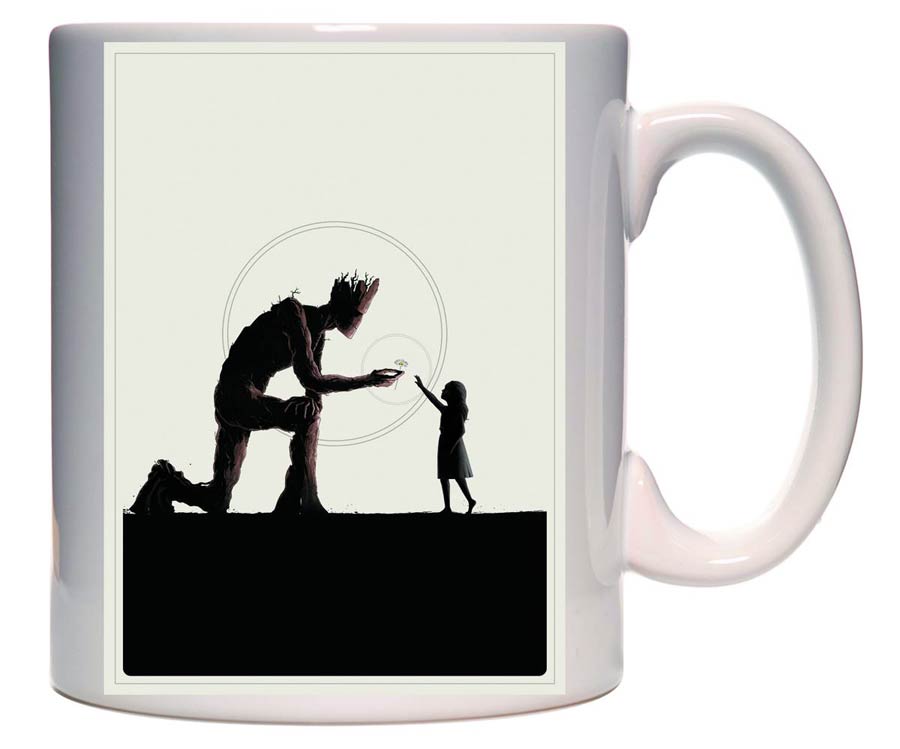 Guardians Of The Galaxy Groot Flower Coffee Mug