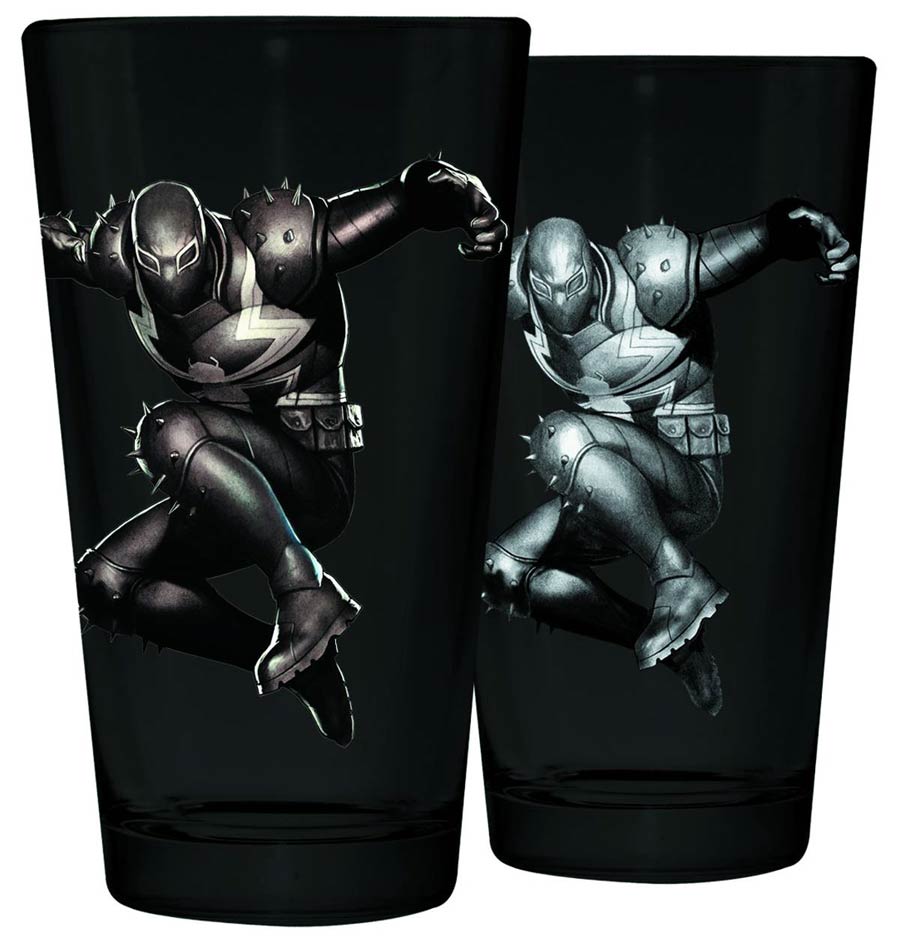 Spider-Verse Pint Glass - Agent Venom