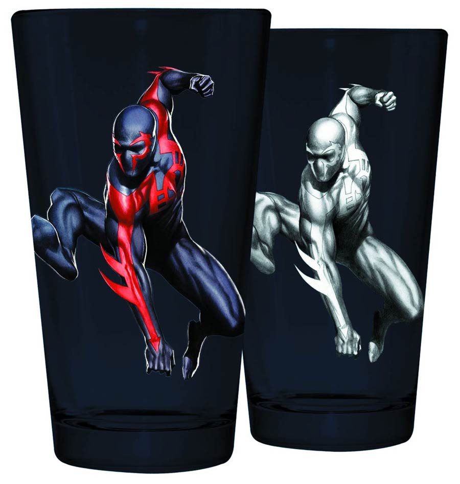 Spider-Verse Pint Glass - Spider-Man 2099