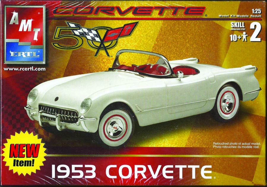 1953 Chevy Corvette 1/25 Scale Model Kit
