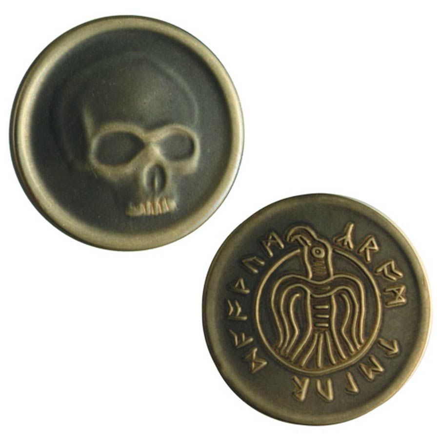 King Conans Coffers Crom Counts The Dead Coin