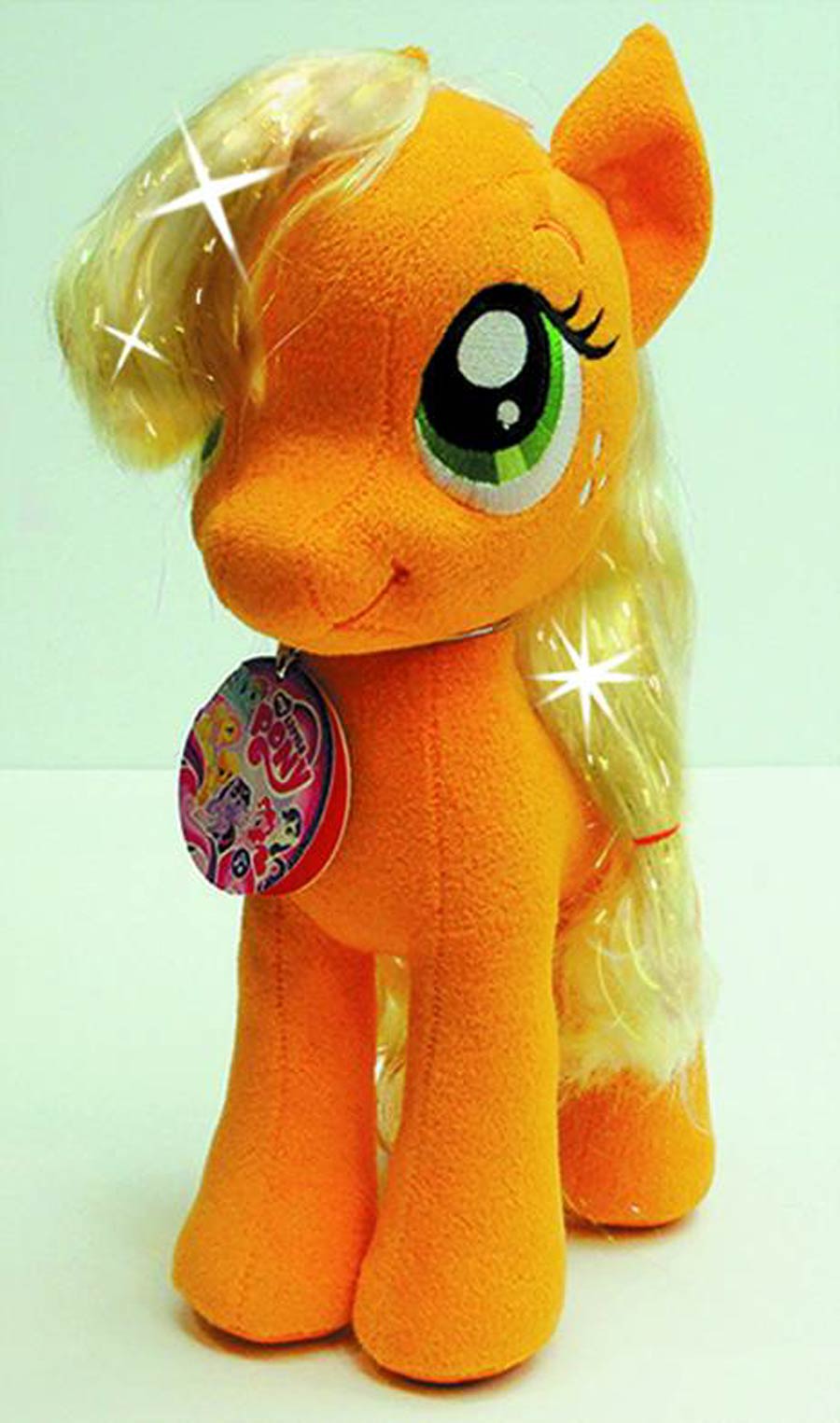 Aurora My Little Pony Sparkle Hair 13-Inch Plush - Apple Jack