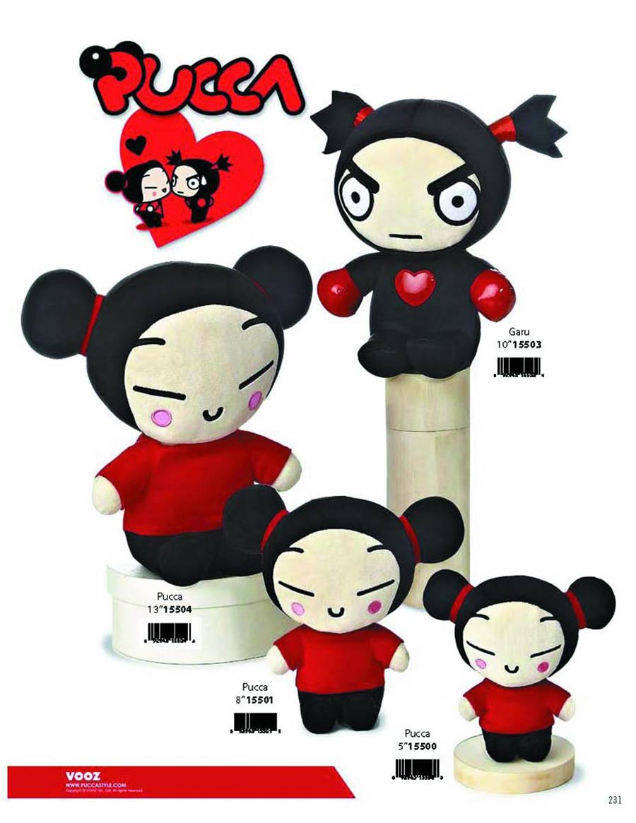 Aurora Pucca 8-Inch Plush - Pucca