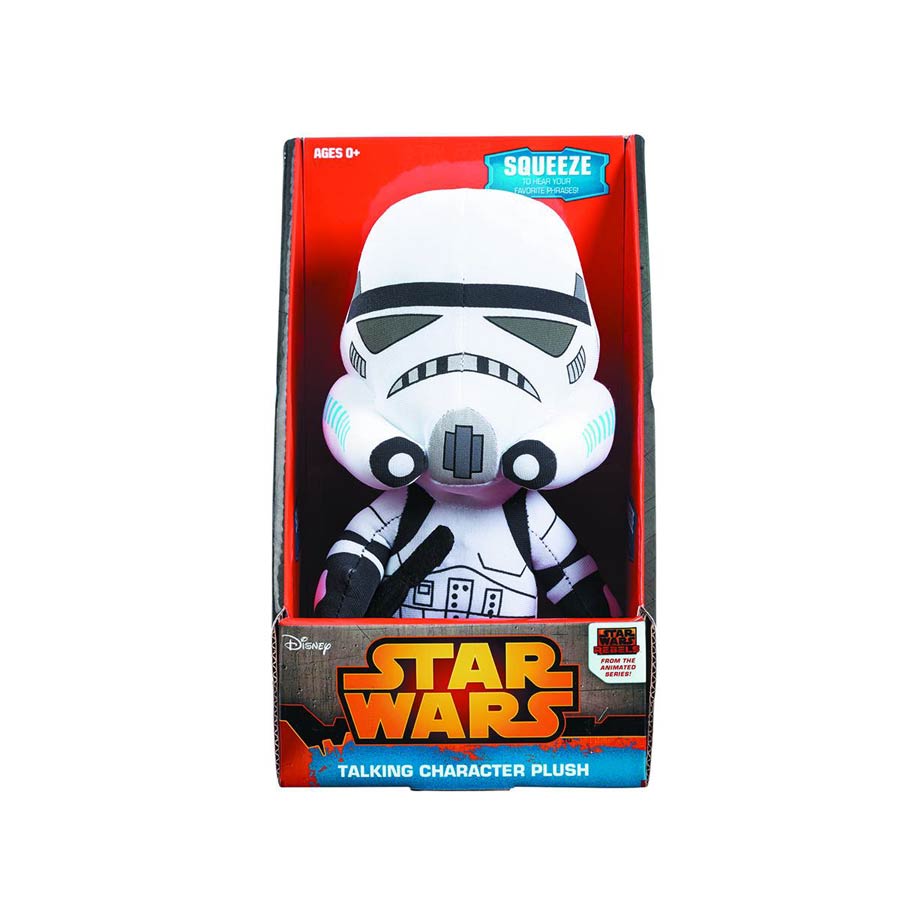 Star Wars Premium Medium Talking Plush - Stormtrooper