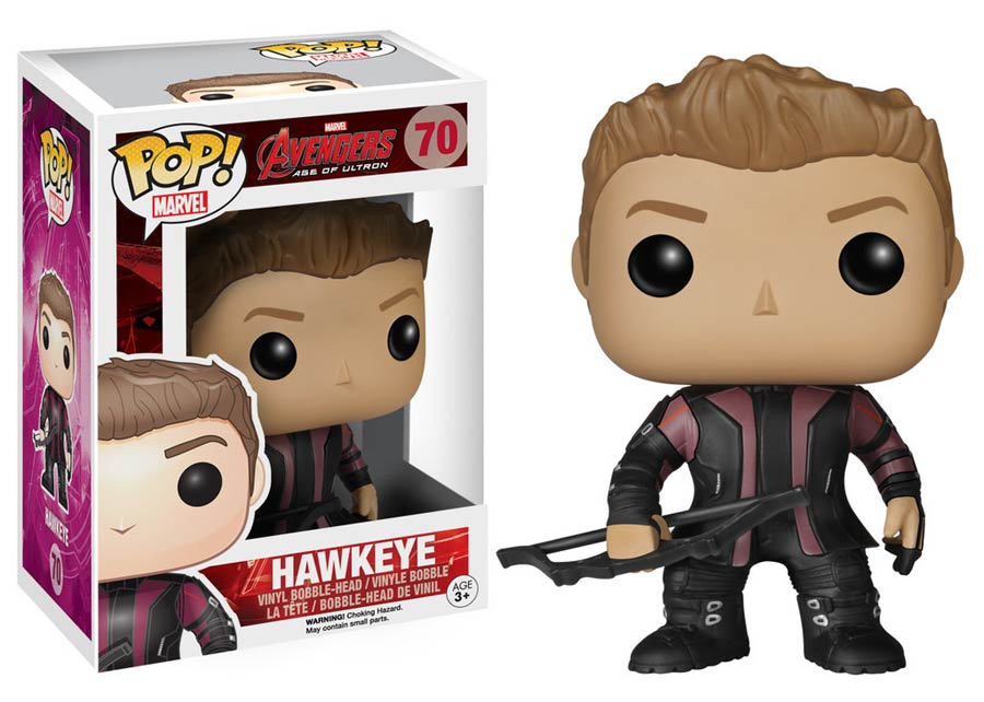 POP Marvel 70 Avengers Age Of Ultron Hawkeye Bobble Head