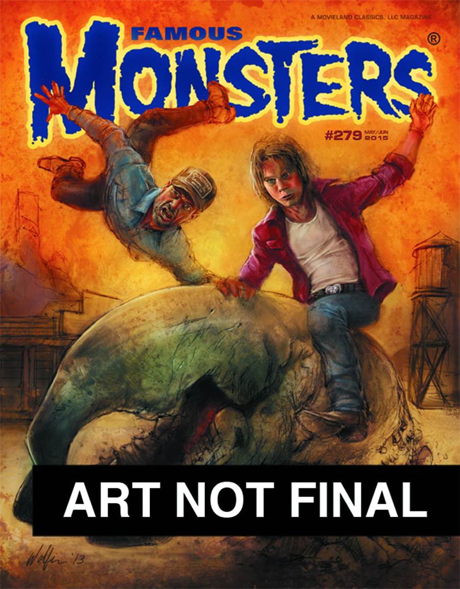 Famous Monsters Of Filmland #279 May / Jun 2015 Tremors Previews Exclusive Edition