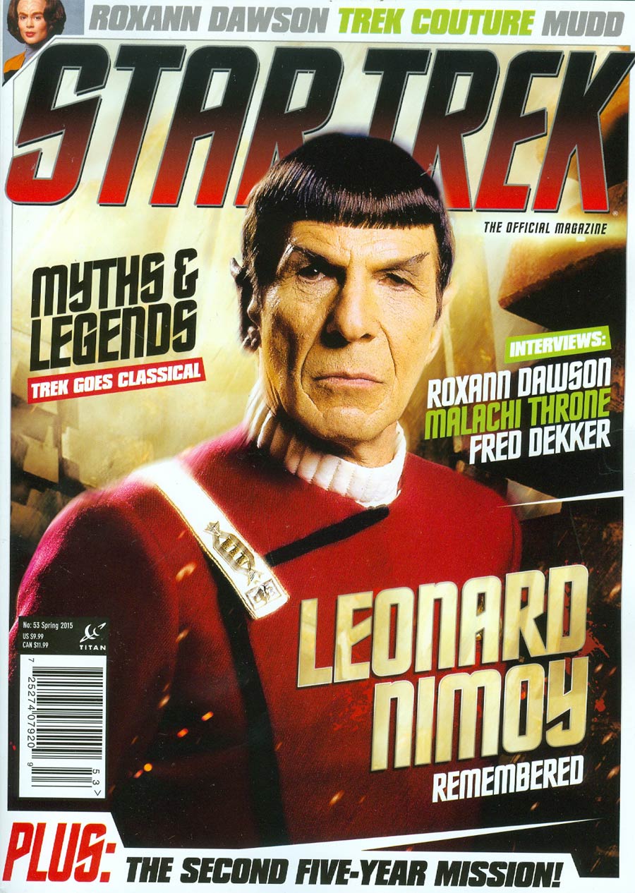Star Trek Magazine #53 Spring 2015 Newsstand Edition