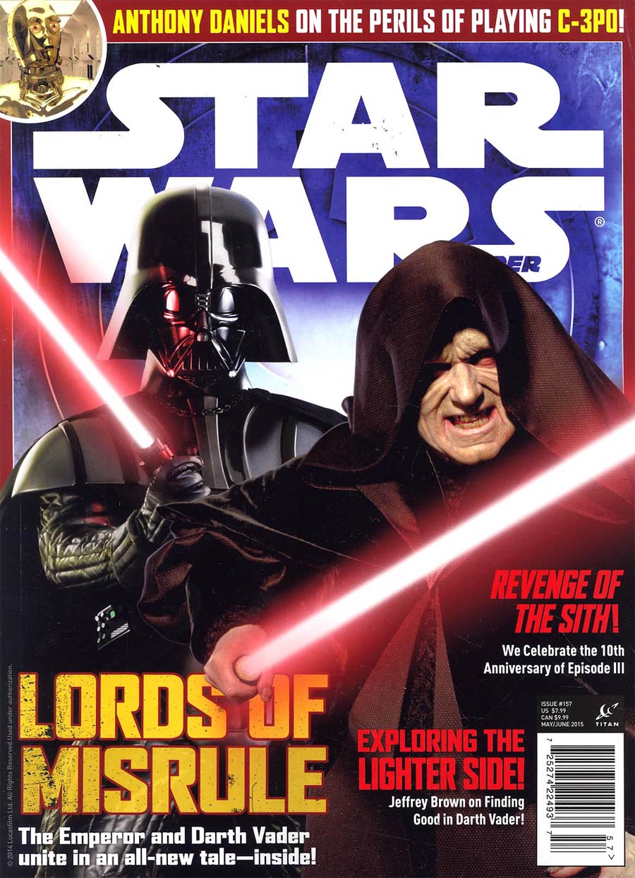 Star Wars Insider #157 May 2015 Newsstand Edition