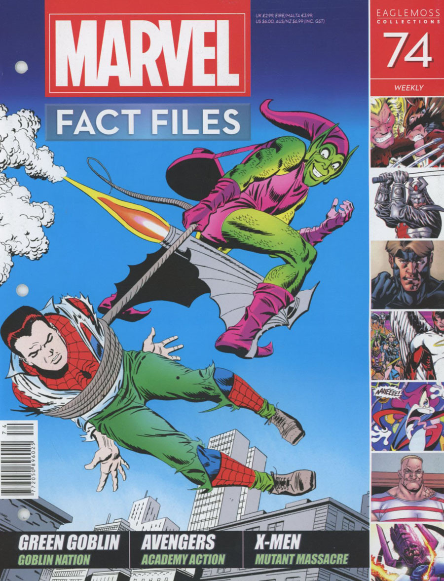 Marvel Fact Files #74 Green Goblin