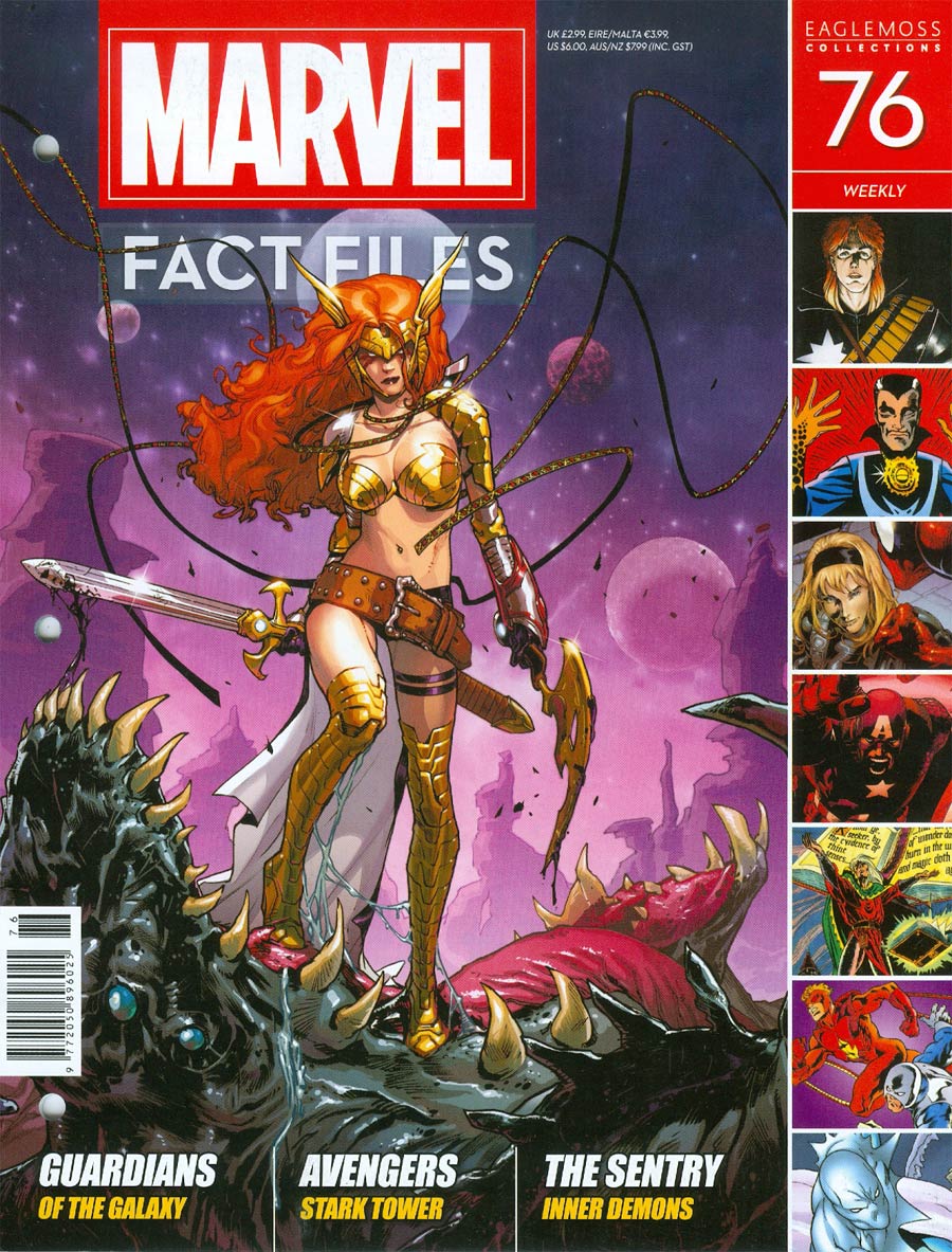 Marvel Fact Files #76 Angela
