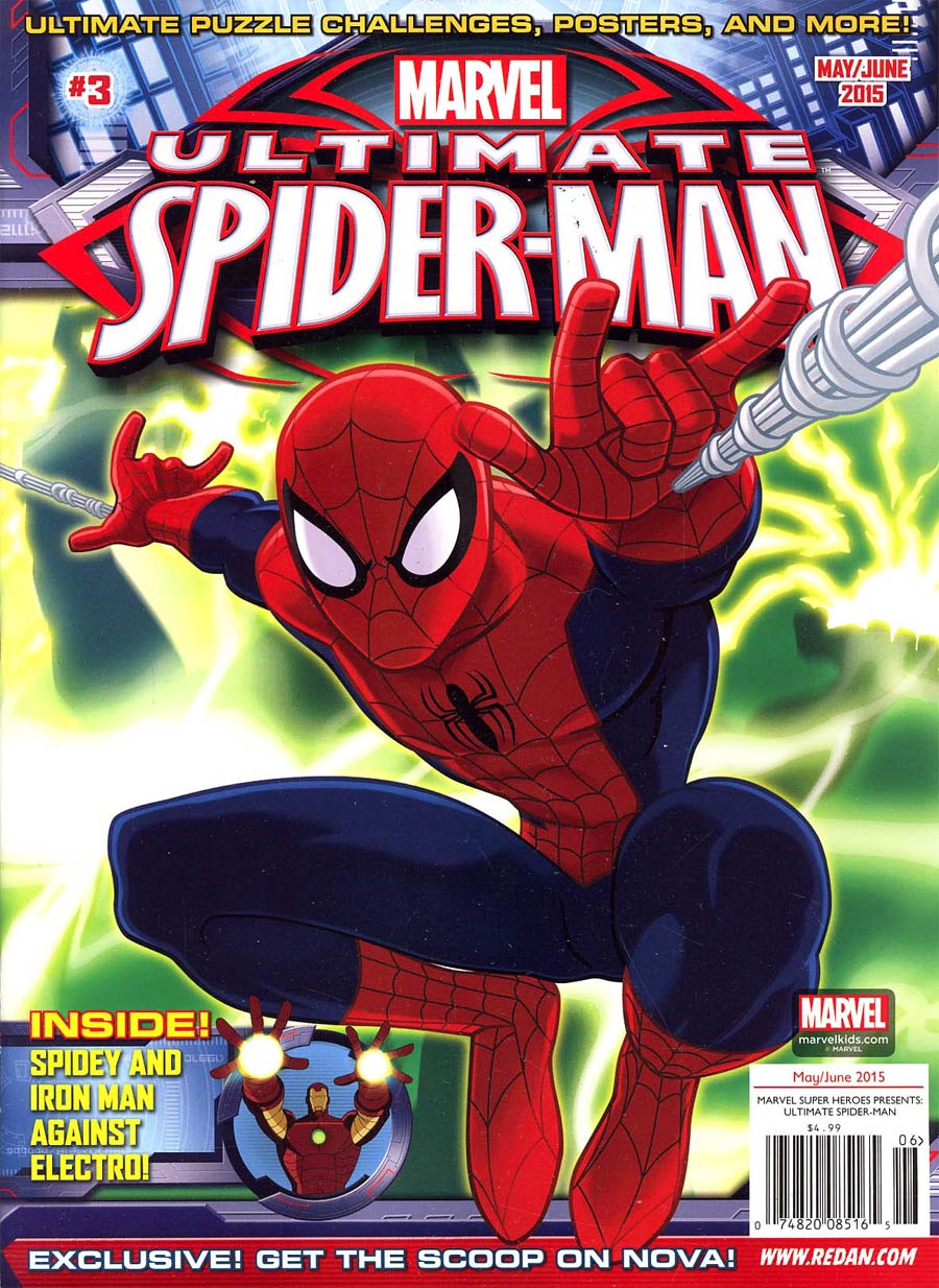 Ultimate Spider-Man Magazine #3 May / June 2015