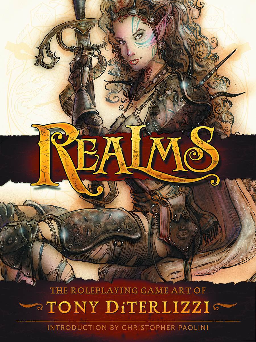 Realms Roleplaying Game Art Of Tony DiTerlizzi HC Regular Edition