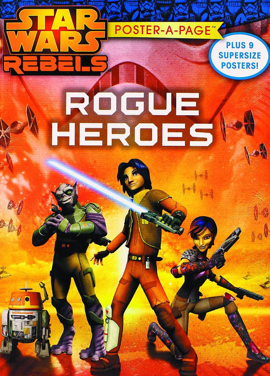 Star Wars Rebels Rogue Heroes Poster-A-Page Book