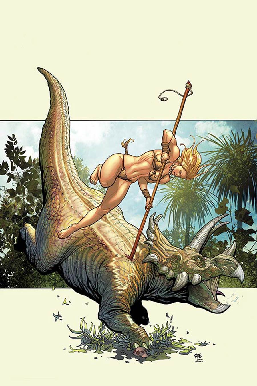 Frank Chos Jungle Girl Season 3 #1 Cover D Incentive Frank Cho Virgin Cover