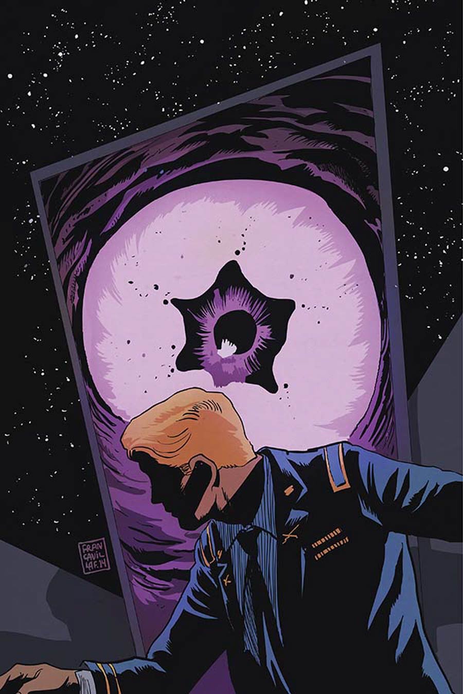 Twilight Zone Shadow & Substance #4 Cover F Incentive Francesco Francavilla Virgin Cover