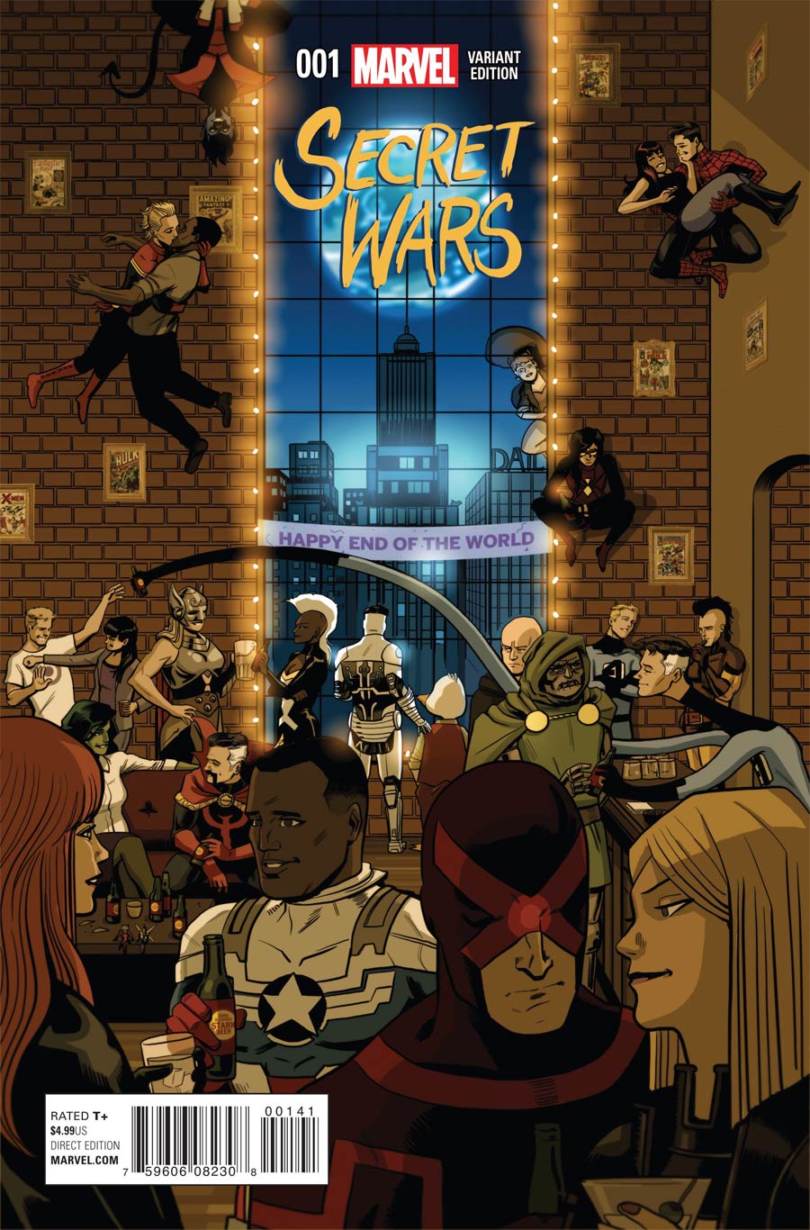 Secret Wars #1 Cover J Variant Chip Zdarsky Party Cover