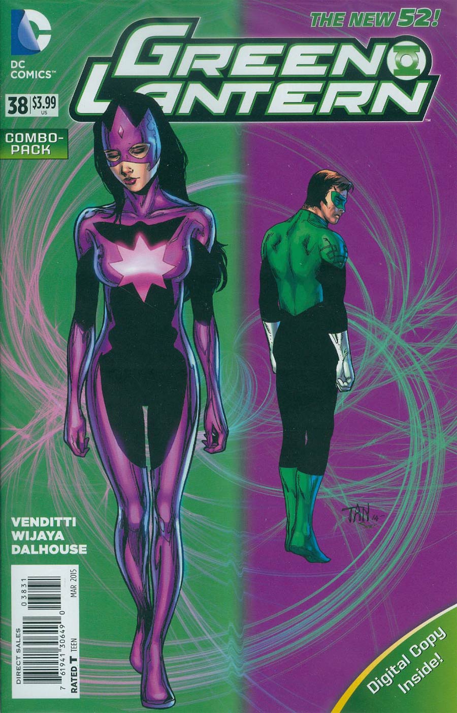 Green Lantern Vol 5 #38 Cover D Combo Pack Without Polybag