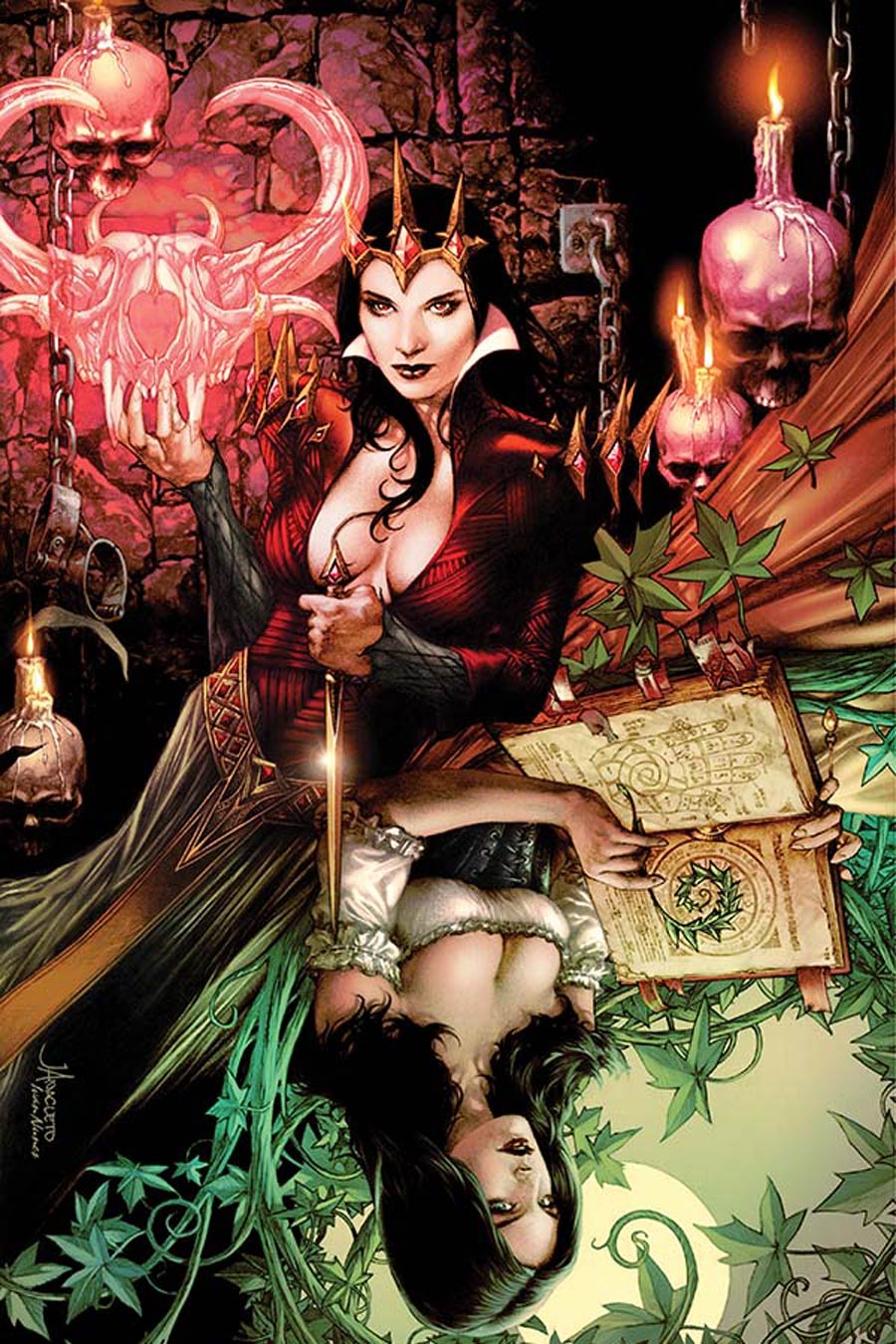 Blood Queen #1 Cover M High-End Jay Anacleto Virgin Art Ultra-Limited Variant Cover (ONLY 25 COPIES IN EXISTENCE!)