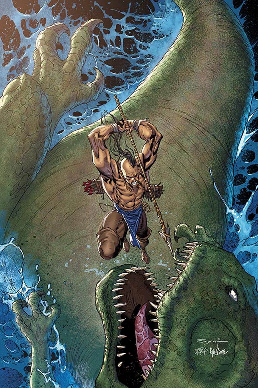 Turok Dinosaur Hunter Vol 2 #4 Cover H High-End Ardian Syaf Virgin Art Ultra-Limited Variant Cover (ONLY 25 COPIES IN EXISTENCE!)