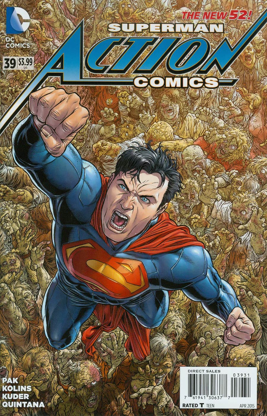 Action Comics Vol 2 #39 Cover C Incentive Juan Jose Ryp Variant Cover