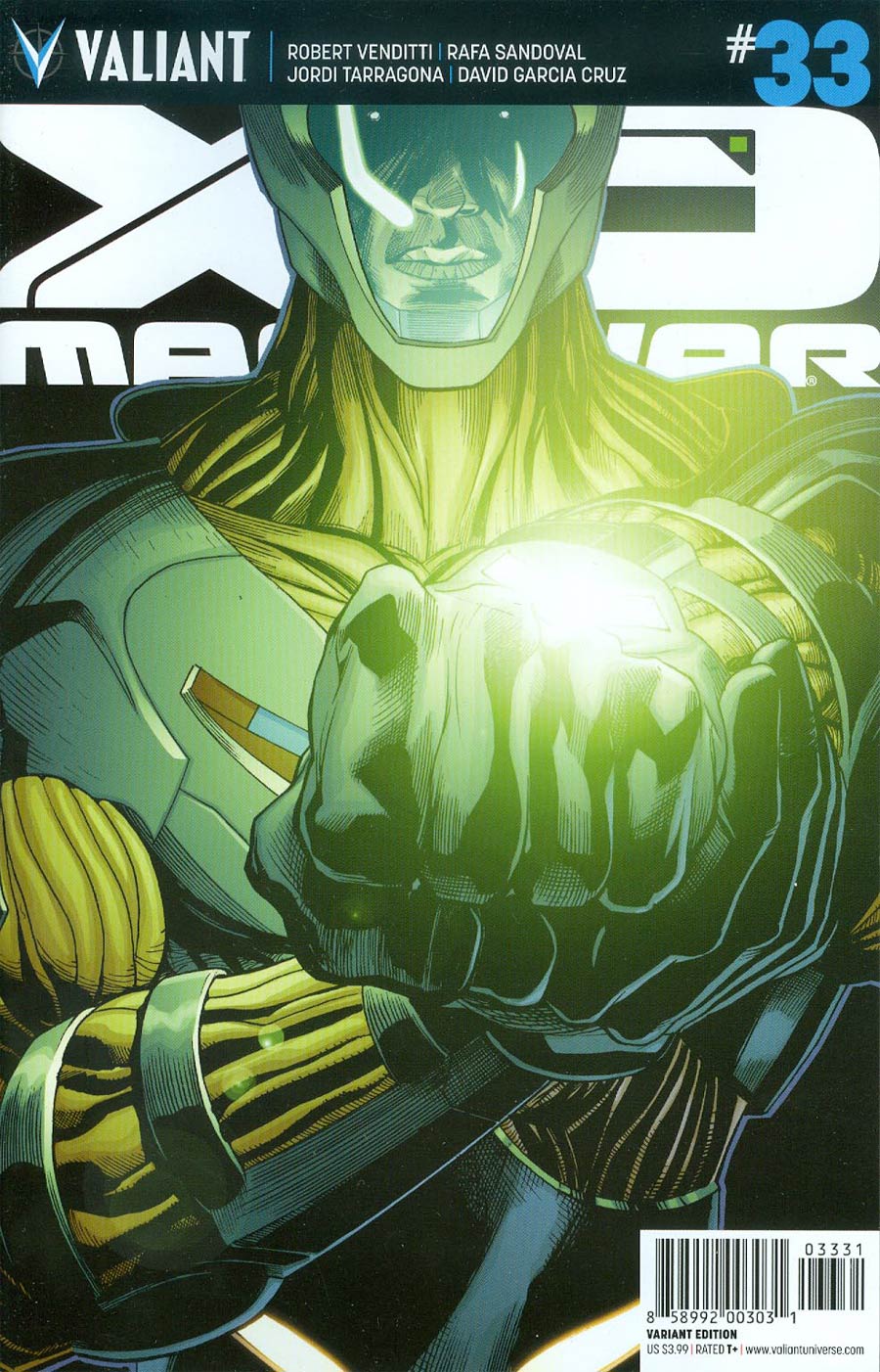 X-O Manowar Vol 3 #33 Cover C Incentive ChrisCross Variant Cover