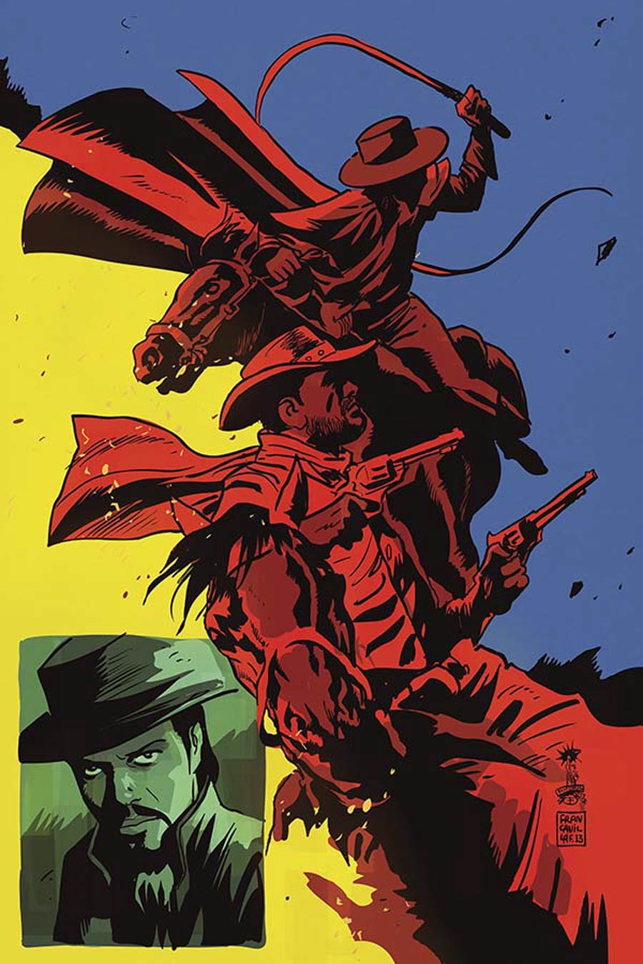 Django Zorro #3 Cover D Incentive Francesco Francavilla Virgin Cover