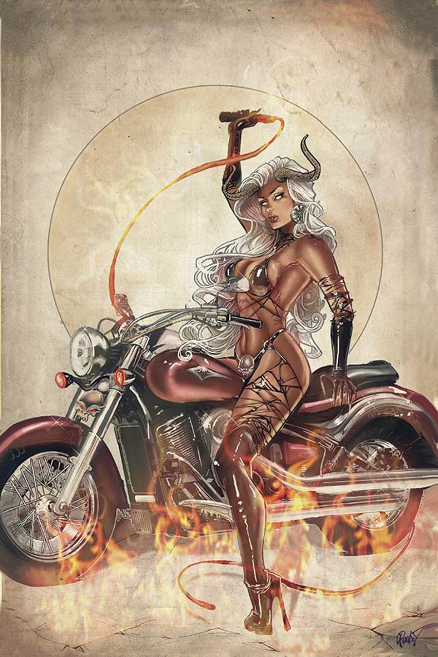 Lady Demon Vol 2 #2 Cover E Incentive Cedric Poulat Bombshell Virgin Cover