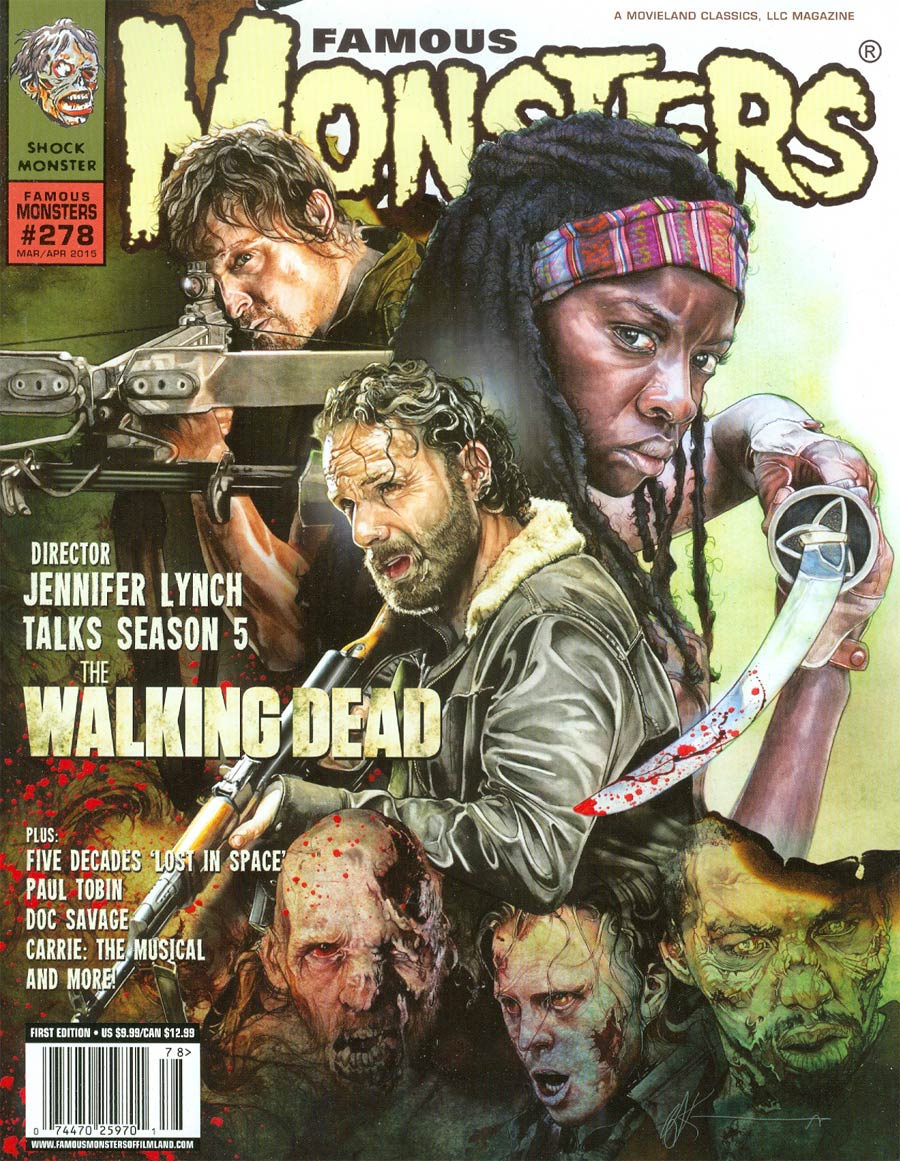Famous Monsters Of Filmland #278 Mar / Apr 2015 Newsstand Edition