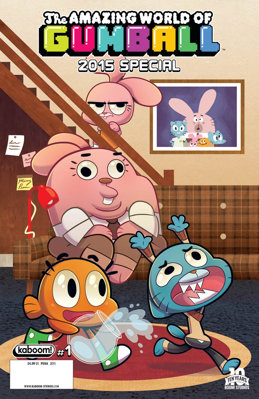 Amazing World Of Gumball Special 2015 #1 Cover B Regular Missy Pena Cover