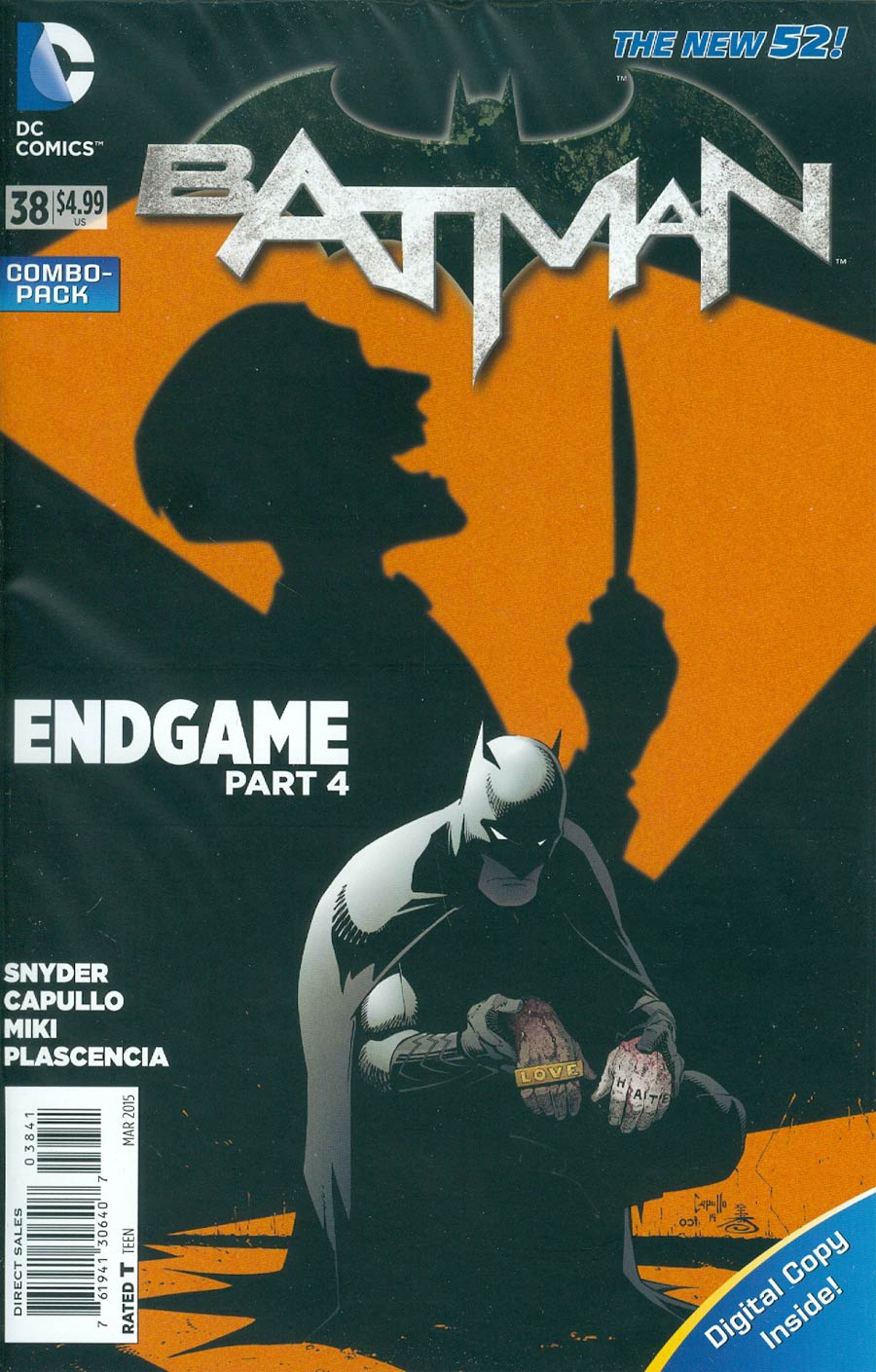 Batman Vol 2 #38 Cover D Combo Pack Without Polybag