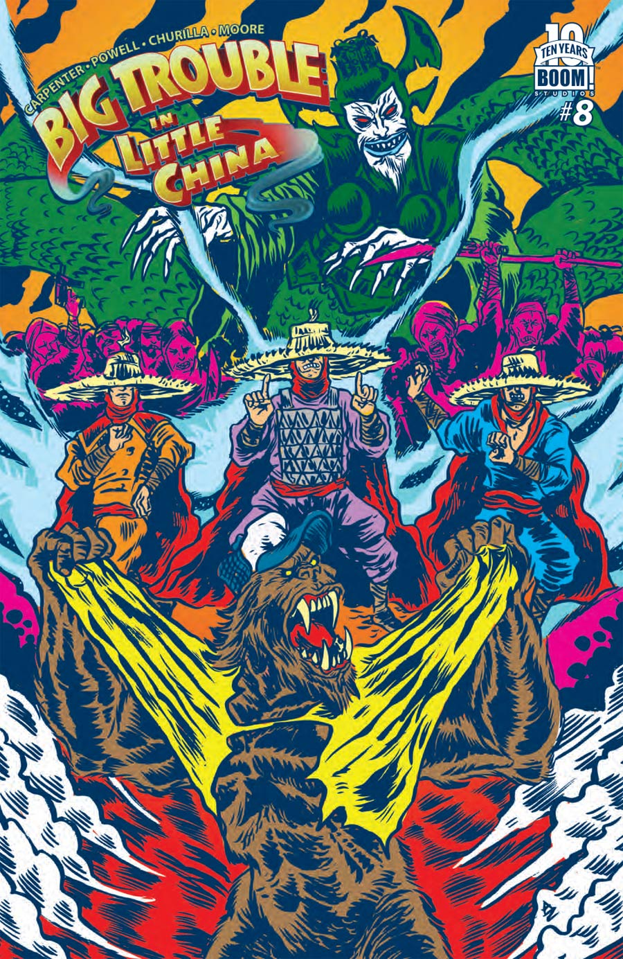 Big Trouble In Little China #8 Cover B Regular Alexis Ziritt Cover