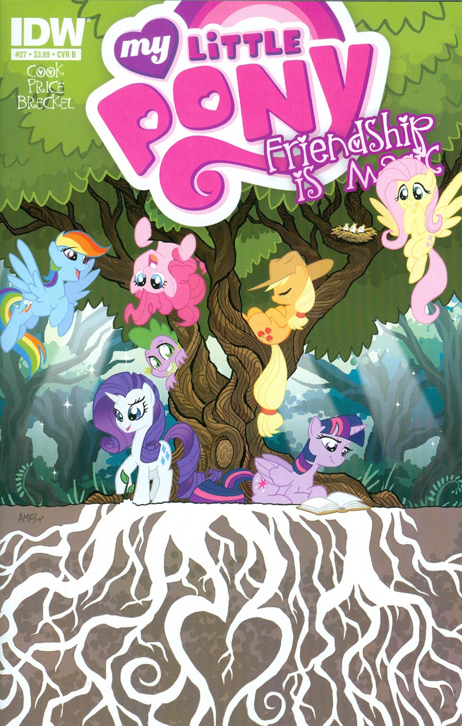 My Little Pony Friendship Is Magic #27 Cover B Regular Tony Fleecs Cover