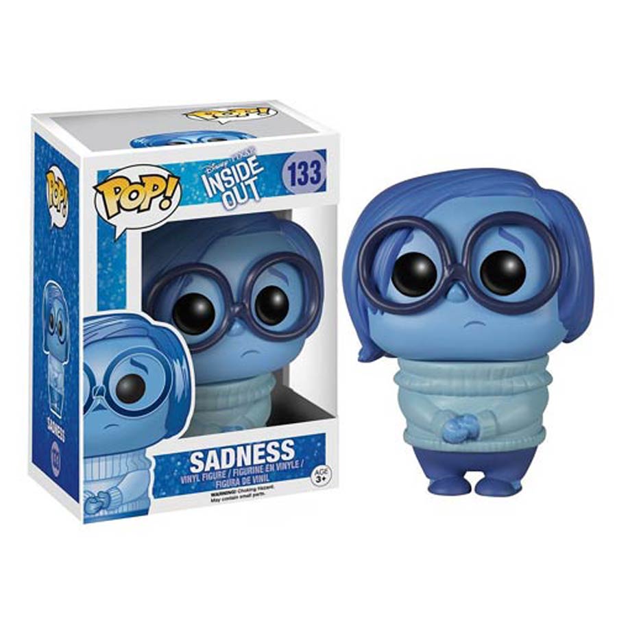 POP Disney 133 Inside Out Sadness Vinyl Figure