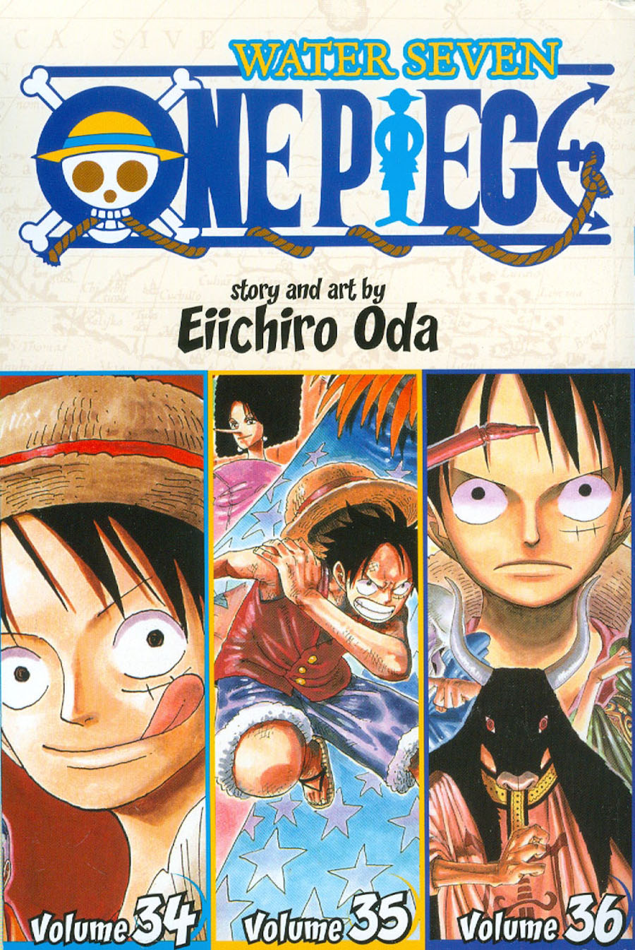 One Piece Water Seven 34-35-36 TP