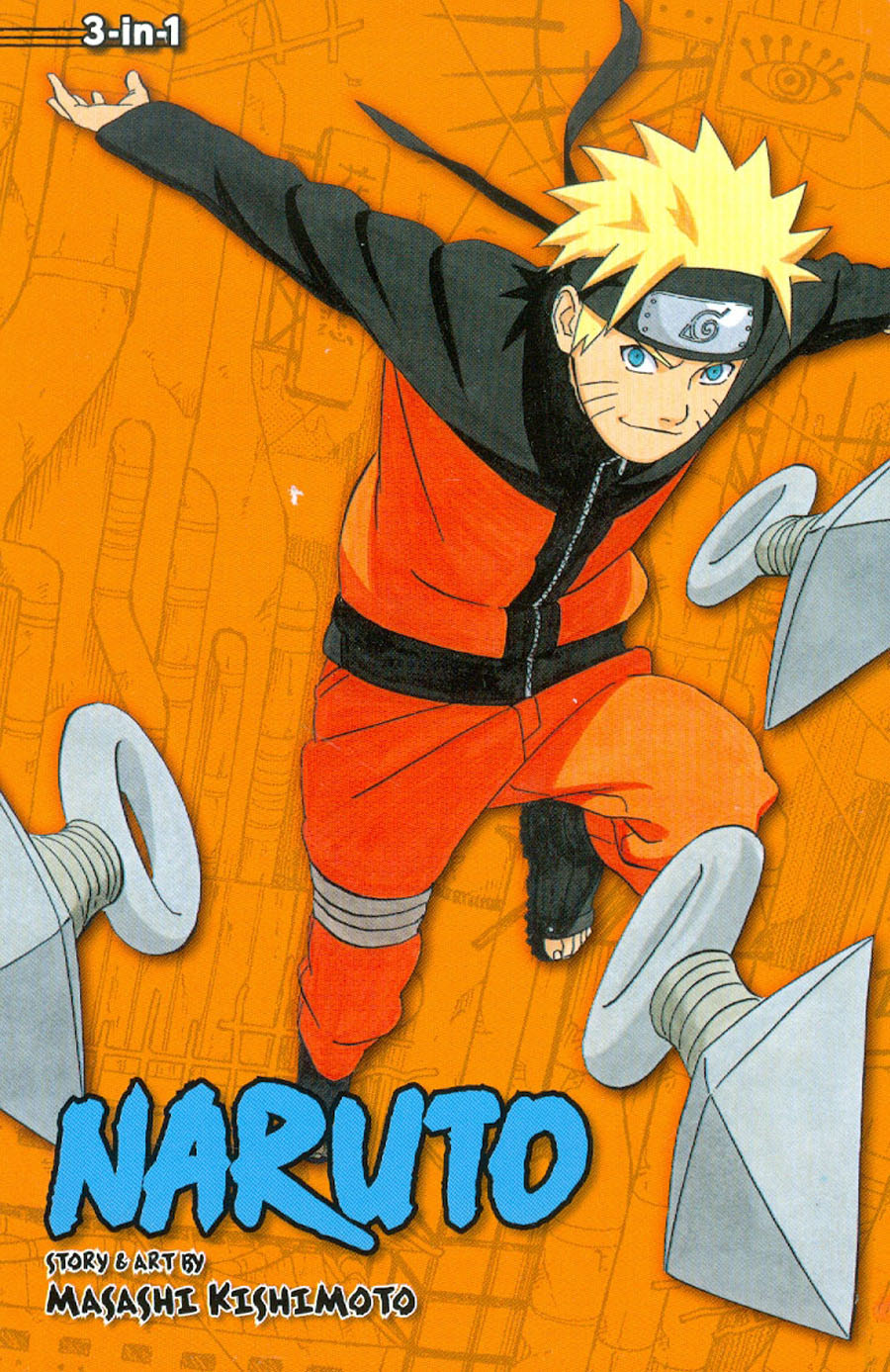 Naruto 3-In-1 Edition Vols 34 - 35 - 36 TP