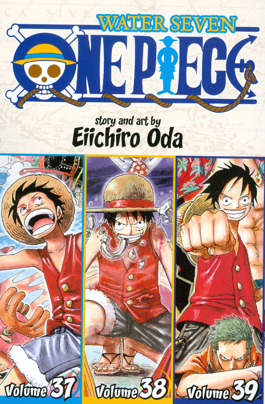 One Piece Water Seven 37-38-39 TP
