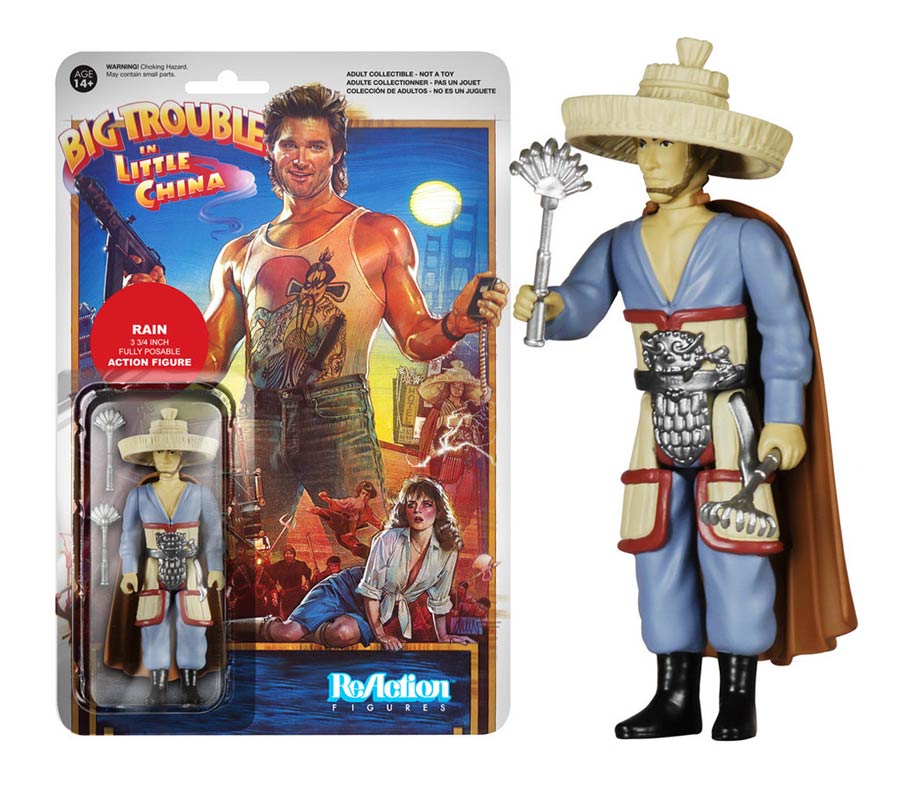 ReAction Big Trouble In Little China Rain 4-Inch Action Figure