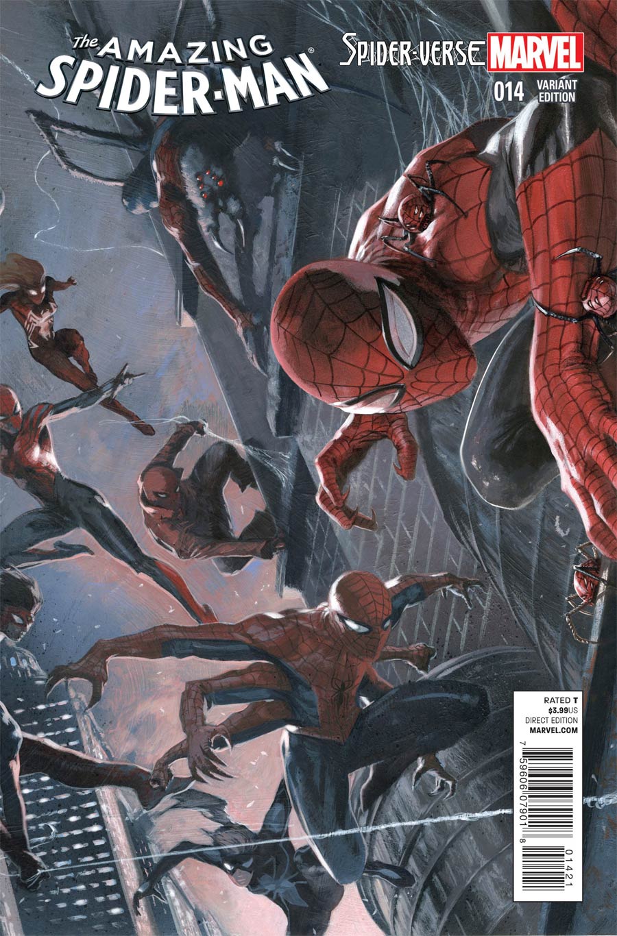 Amazing Spider-Man Vol 3 #14 Cover D Incentive Gabriele Dell Otto Variant Cover (Spider-Verse Tie-In)